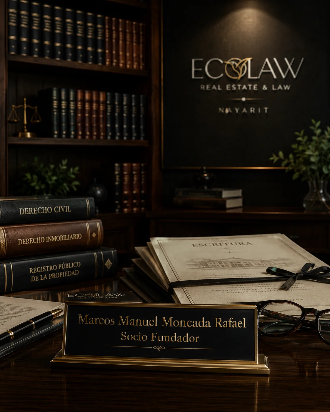 Abogado Marcos Manuel Moncada Rafael - Socio ECOLAW